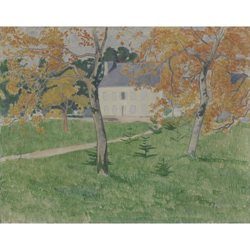 Vincent Van Gogh, Ağaçların Arasında Ev Pont Aven