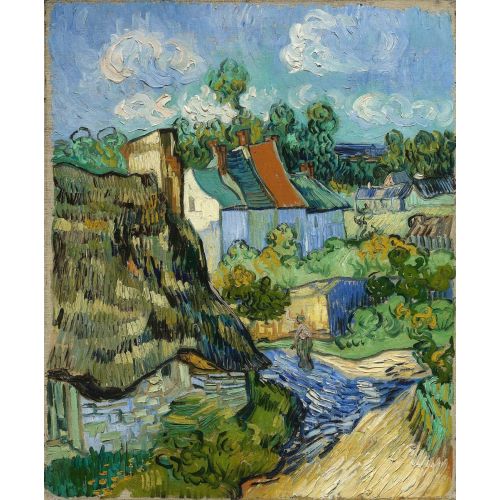 Vincent Van Gogh, Houses In Auvers Vincent Van Gogh, Houses In Auvers