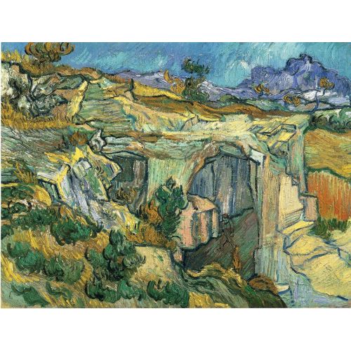Vincent Van Gogh, Landscape Near Saint Remy Post Impressionism Vincent Van Gogh, Landscape Near Saint Remy Post Impressionism Art Movements Vincent van Gogh, Landscape Near Saint RemyRespected