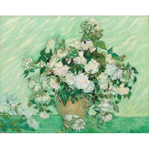 Vincent Van Gogh, White Roses