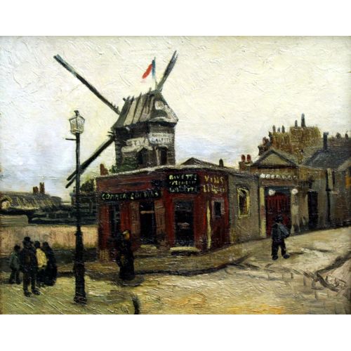 Vincent Van Gogh, Le Moulin De La Galette Vincent Van Gogh, Le Moulin De La Galette