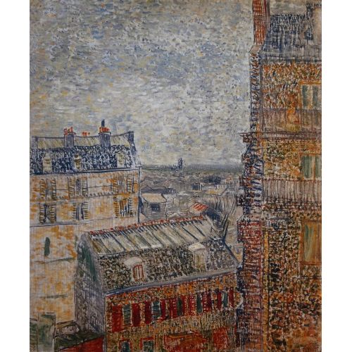 Vincent Van Gogh, Lepic Street Seen From Its Window Vincent Van Gogh, Lepic Street Seen From Its Window