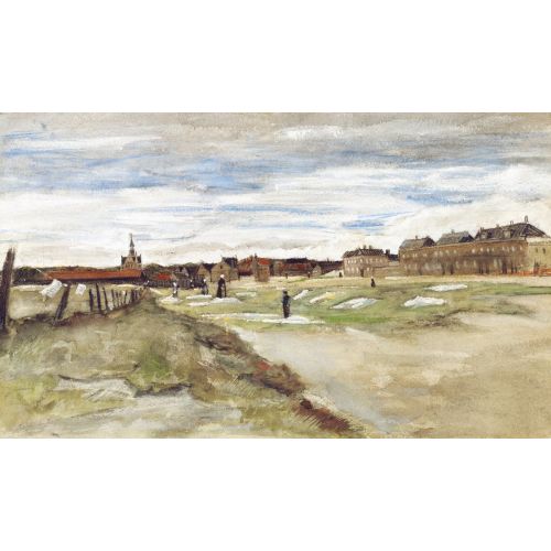 Vincent Van Gogh, Bleaching Ground At Scheveningen