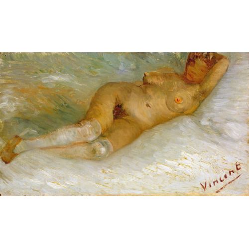 Vincent Van Gogh, Lying Naked Vincent Van Gogh, Lying Naked