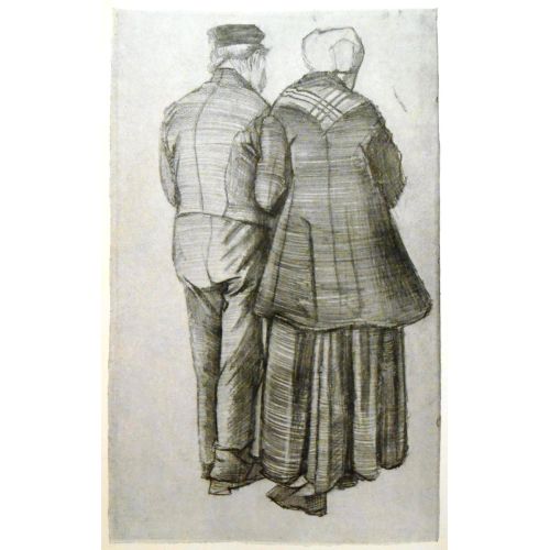 Vincent Van Gogh, Man And Woman Vincent Van Gogh, Man And Woman