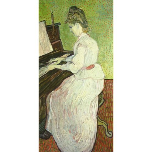 Vincent Van Gogh, Piyanoda Marguerite Gachet
