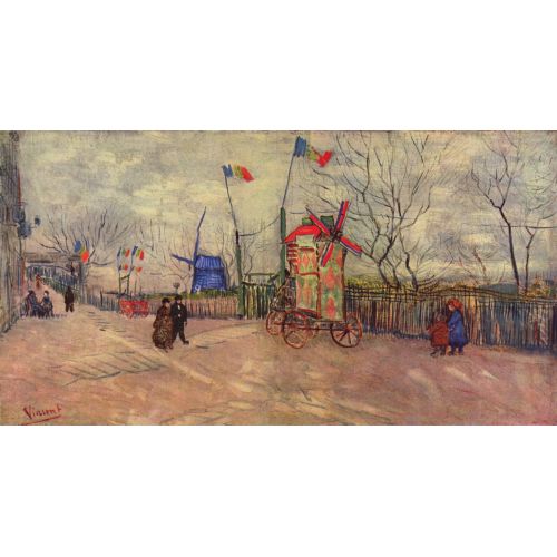 Vincent Van Gogh, Montmartre Vincent Van Gogh, Montmartre