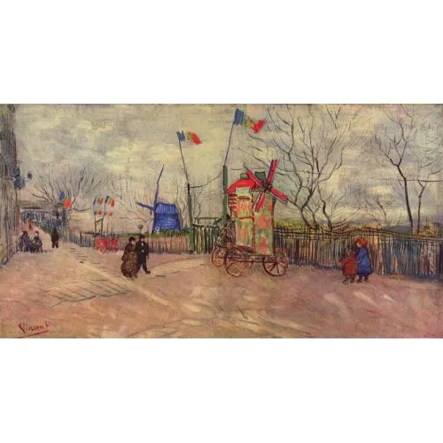 Vincent Van Gogh, Montmartre Post Impressionism Vincent Van Gogh, Montmartre Post Impressionism Art Movements Vincent van Gogh, MontmartreVincent van Goghs remarkable piece