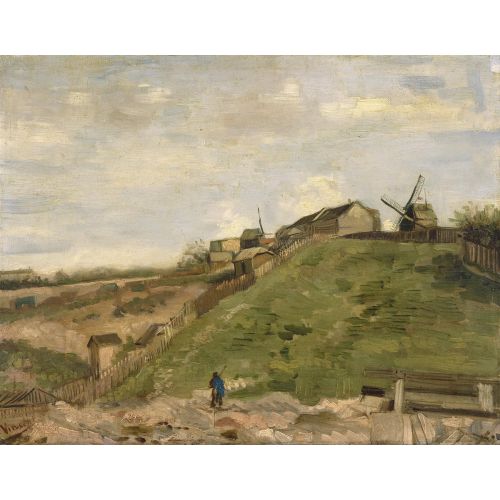 Vincent Van Gogh, Taş Ocağı İle Montmartre Tepesi Vincent Van Gogh, Taş Ocağı İle Montmartre Tepesi
