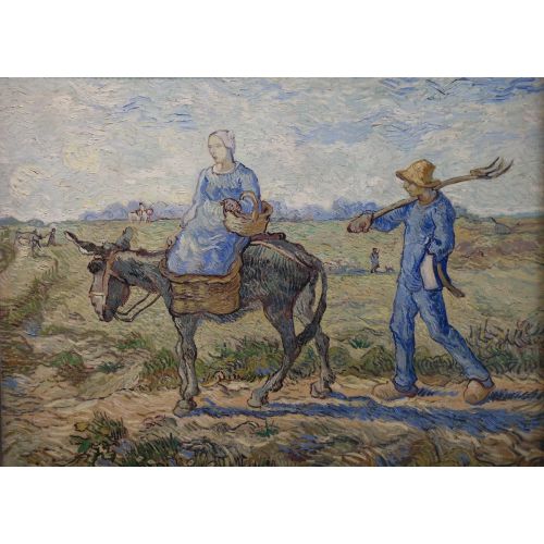 Vincent Van Gogh, Morning Going Out To Work Vincent Van Gogh, Morning Going Out To Work