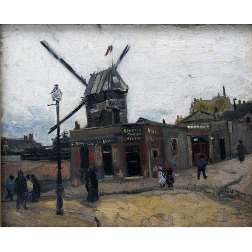 Vincent Van Gogh, Moulin Galette Vincent Van Gogh, Moulin Galette