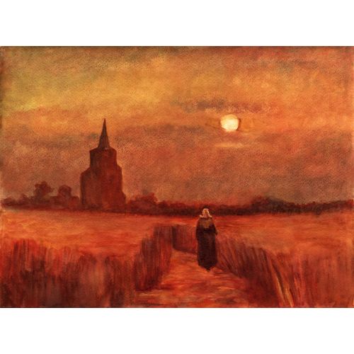Vincent Van Gogh, Old Tower Vincent Van Gogh, Old Tower