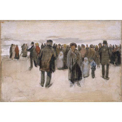 Vincent Van Gogh, Beach At Scheveningen Vincent Van Gogh, Beach At Scheveningen