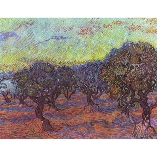 Vincent Van Gogh, Olive Trees Vincent Van Gogh, Olive Trees