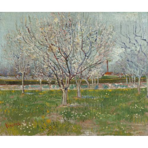 Vincent Van Gogh, Orchard In Blossom Plum Trees Vincent Van Gogh, Orchard In Blossom Plum Trees