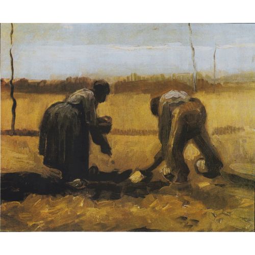Vincent Van Gogh, Patates Dikim Köylü Kadınlar