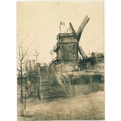 Vincent Van Gogh, Moulin De La Galette Vincent Van Gogh, Moulin De La Galette