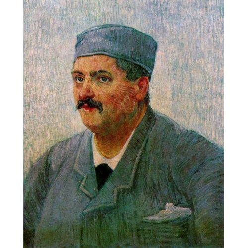 Vincent Van Gogh, Portrait Of A Man With A Skull Cap Vincent Van Gogh, Portrait Of A Man With A Skull Cap