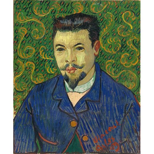 Vincent Van Gogh, Portrait Of Doctor Felix Rey Vincent Van Gogh, Portrait Of Doctor Felix Rey