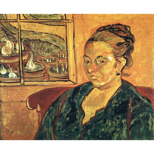 Vincent Van Gogh, Portrait Of Madame Augustine Roulin Vincent Van Gogh, Portrait Of Madame Augustine Roulin