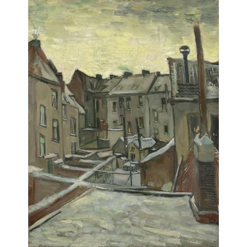 Vincent Van Gogh, Houses Seen From The Back Vincent Van Gogh, Houses Seen From The Back