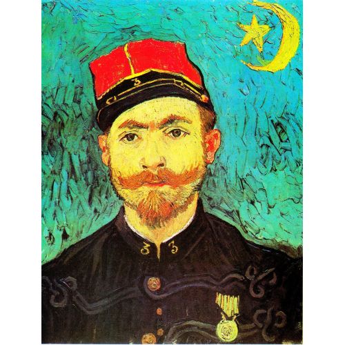 Vincent Van Gogh, Portrait Of Milliets Vincent Van Gogh, Portrait Of Milliets