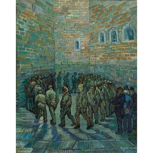 Vincent Van Gogh, Prisoners Exercising Vincent Van Gogh, Prisoners Exercising