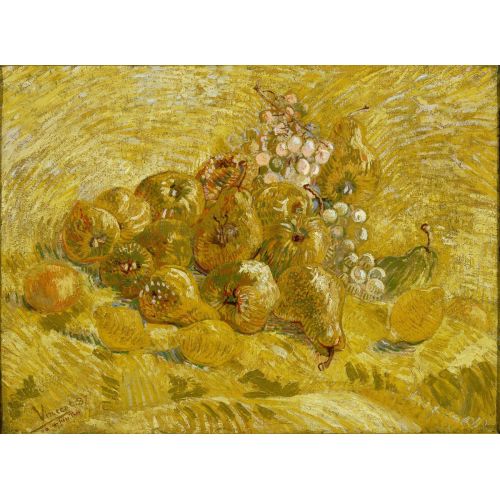 Vincent Van Gogh, Quinces Lemons Pears And Grapes Vincent Van Gogh, Quinces Lemons Pears And Grapes