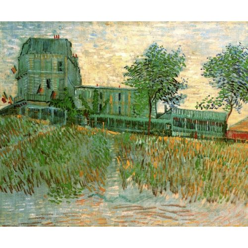 Vincent Van Gogh, Restaurant De La Sirene At Asnieres Vincent Van Gogh, Restaurant De La Sirene At Asnieres