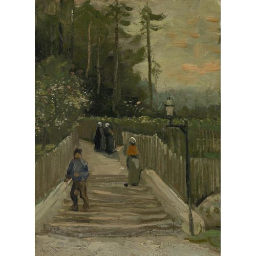 Vincent Van Gogh, Road To Montmartre Vincent Van Gogh, Road To Montmartre