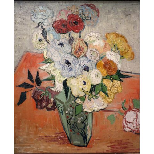 Vincent Van Gogh, Rose And Anemone Vincent Van Gogh, Rose And Anemone