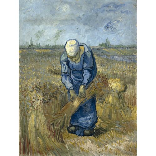 Vincent Van Gogh Köylü Kadın Tablosu