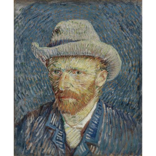 Vincent Van Gogh, Self Portrait With Felt Hat Vincent Van Gogh, Self Portrait With Felt Hat