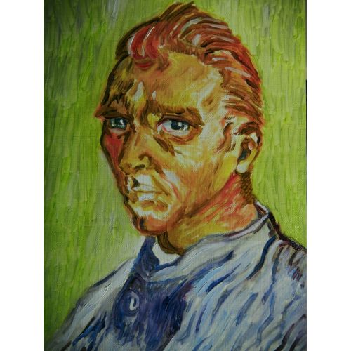 Vincent Van Gogh, Self Portrait Without Beard Post Impressionism Art Movements Vincent van Gogh, Self Portrait without