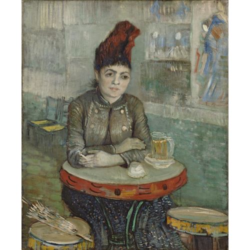 Vincent Van Gogh, Agostina Segatori Sitting In The Cafe Du Tambourin