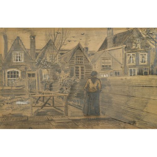 Vincent Van Gogh, Sien's Mother's House Vincent Van Gogh, Sien's Mother's House
