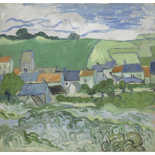 Vincent Van Gogh, View Of Auvers