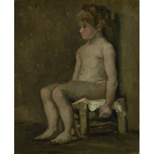 Vincent Van Gogh, Sitting Naked Girl Vincent Van Gogh, Sitting Naked Girl