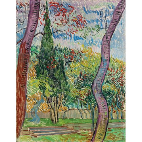 Vincent Van Gogh, St. Paul Hospital Park Post Impressionism Vincent Van Gogh, St. Paul Hospital Park Post Impressionism Art Movements Vincent van Gogh, St. Paul Hospital ParkThe prolific