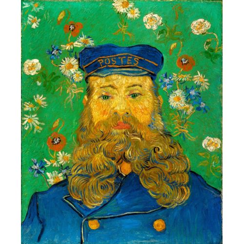 Vincent Van Gogh, Joseph Roulin Portresi Vincent Van Gogh, Joseph Roulin Portresi