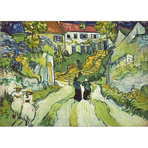 Vincent Van Gogh, Stairway At Auvers Vincent Van Gogh, Stairway At Auvers