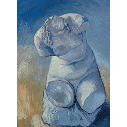 Vincent Van Gogh, Statuette De Platre Torse De Femme Vue De Face Vincent Van Gogh, Statuette De Platre Torse De Femme Vue De Face