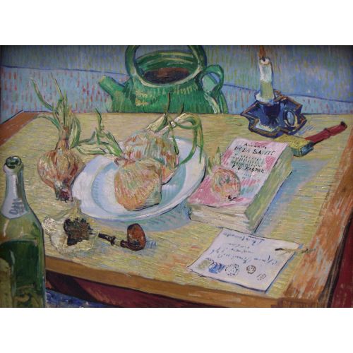 Vincent Van Gogh, Still Life With A Plate Of Onions Vincent Van Gogh, Still Life With A Plate Of Onions