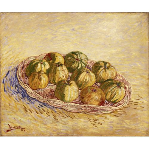 Vincent Van Gogh, Still Life With Apple Basket Vincent Van Gogh, Still Life With Apple Basket