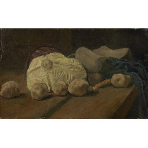 Vincent Van Gogh, Still Life With Cabbage And Clogs Vincent Van Gogh, Still Life With Cabbage And Clogs