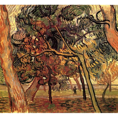 Vincent Van Gogh, Study Of Pine Trees Vincent Van Gogh, Study Of Pine Trees