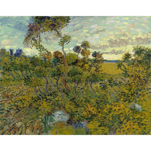 Vincent Van Gogh, Sunset At Montmajour Vincent Van Gogh, Sunset At Montmajour