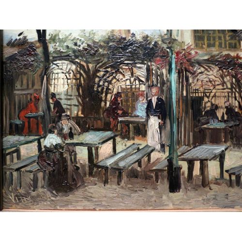 Vincent Van Gogh, Terrace Of A Cafe On Montmartre Post Impressionism Art Movements Vincent van Gogh, Terrace of a Cafe on