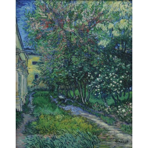 Vincent Van Gogh, The Garden Of Saint Paul Hospital