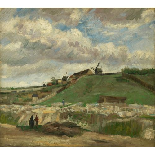Vincent Van Gogh, The Hill Of Montmartre With Stone Quarry